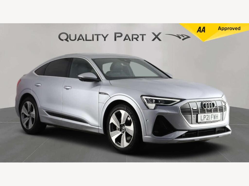 Audi e-tron SUV 50 S line Sportback Auto quattro 5dr 71.2kWh