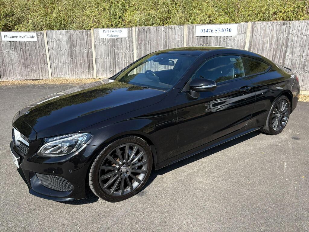 Mercedes-Benz C Class Coupe 2.1 C220d AMG Line (Premium Plus) G-Tronic+ Euro 6 (s/s) 2dr