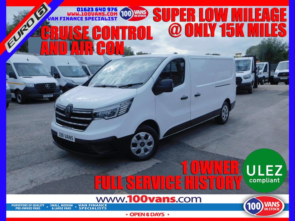 Renault Trafic Panel Van 2.0 dCi Blue LL30 Advance L2 H1 Euro 6 (s/s) 5dr