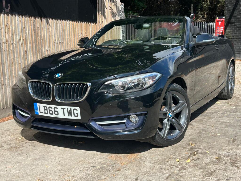 BMW 2 Series Convertible 1.5 218i Sport Auto Euro 6 (s/s) 2dr