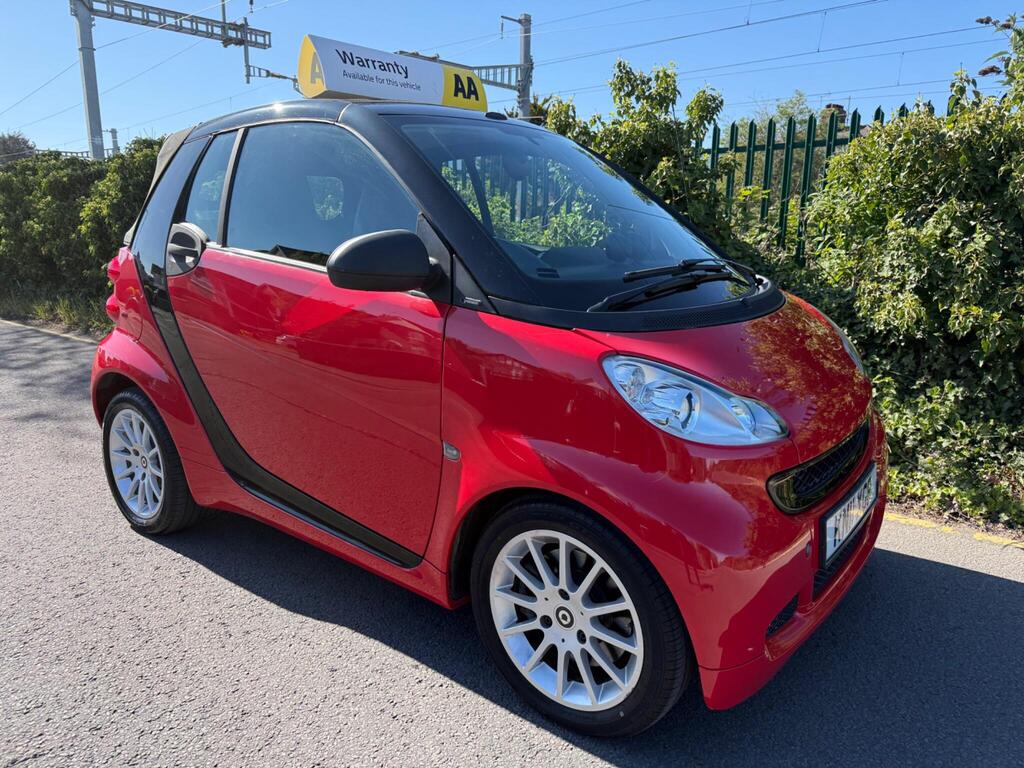 Smart fortwo Convertible 1.0 MHD Passion Cabriolet SoftTouch Euro 5 (s/s) 2dr