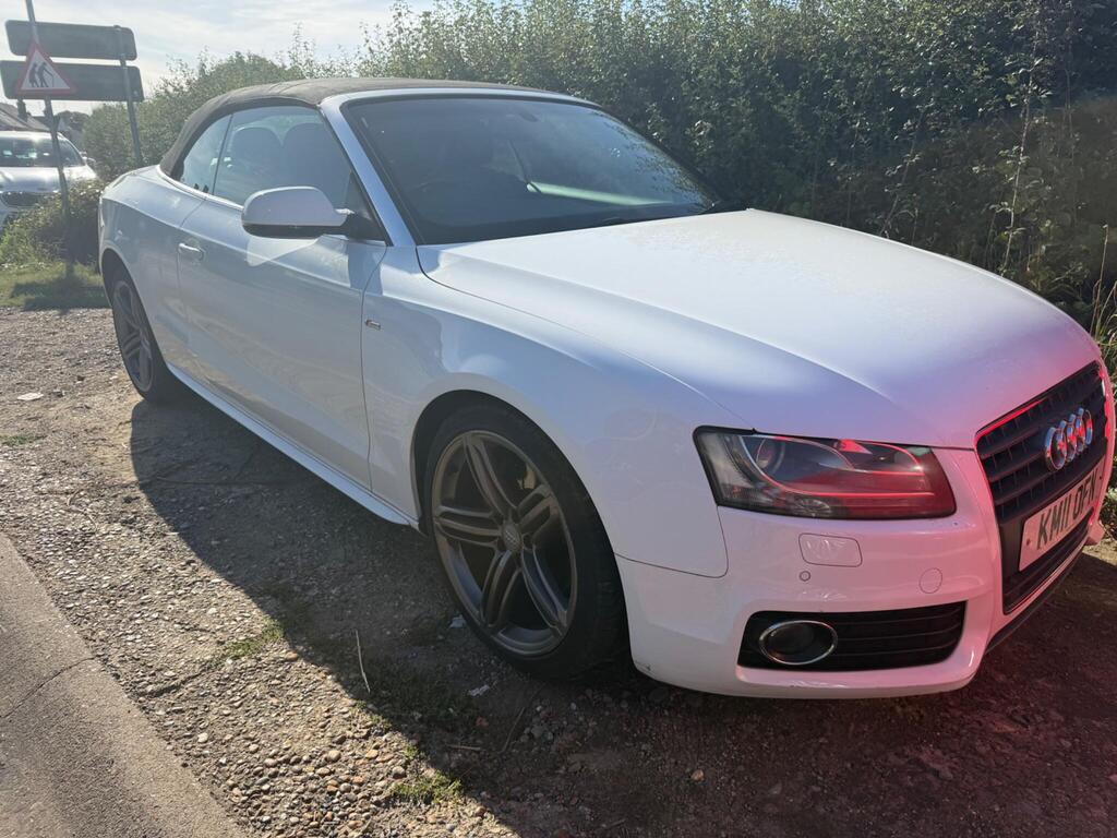 Audi A5 Cabriolet Convertible 2.0 TFSI S line Multitronic Euro 5 2dr