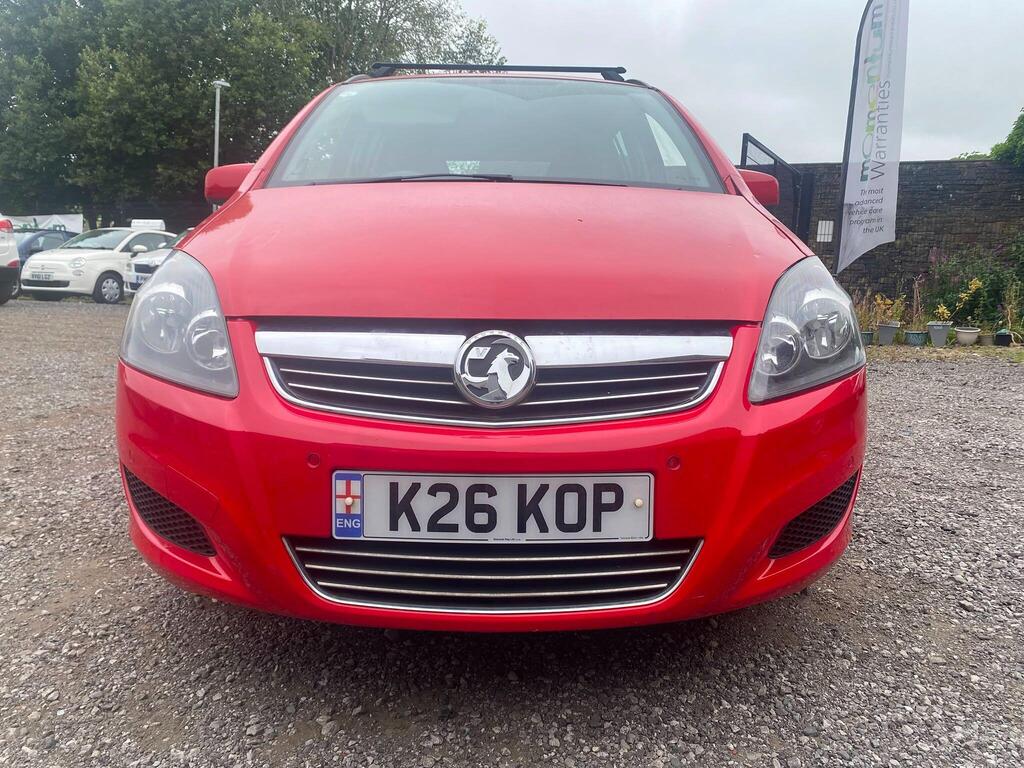 Vauxhall Zafira MPV 1.6 16V Exclusiv Euro 5 5dr