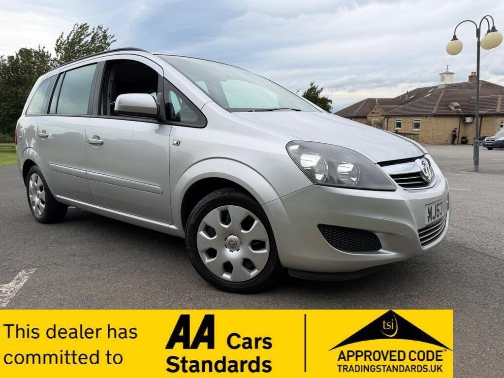 Vauxhall Zafira MPV 1.6 16V Exclusiv Euro 5 5dr
