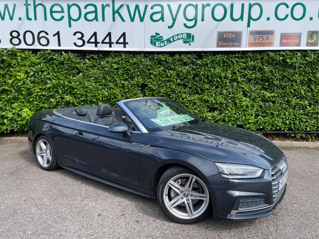 Audi A5 Cabriolet Convertible 2.0 TDI S line S Tronic Euro 6 (s/s) 2dr