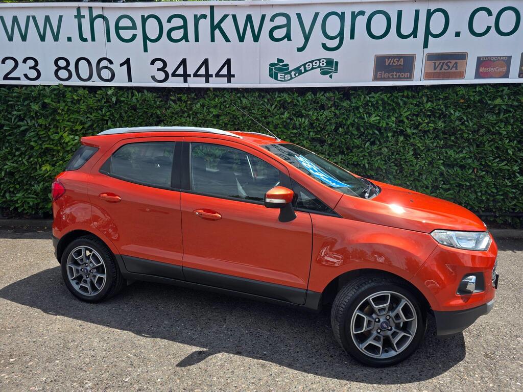 Ford EcoSport SUV 1.0T EcoBoost Titanium 2WD Euro 5 (s/s) 5dr