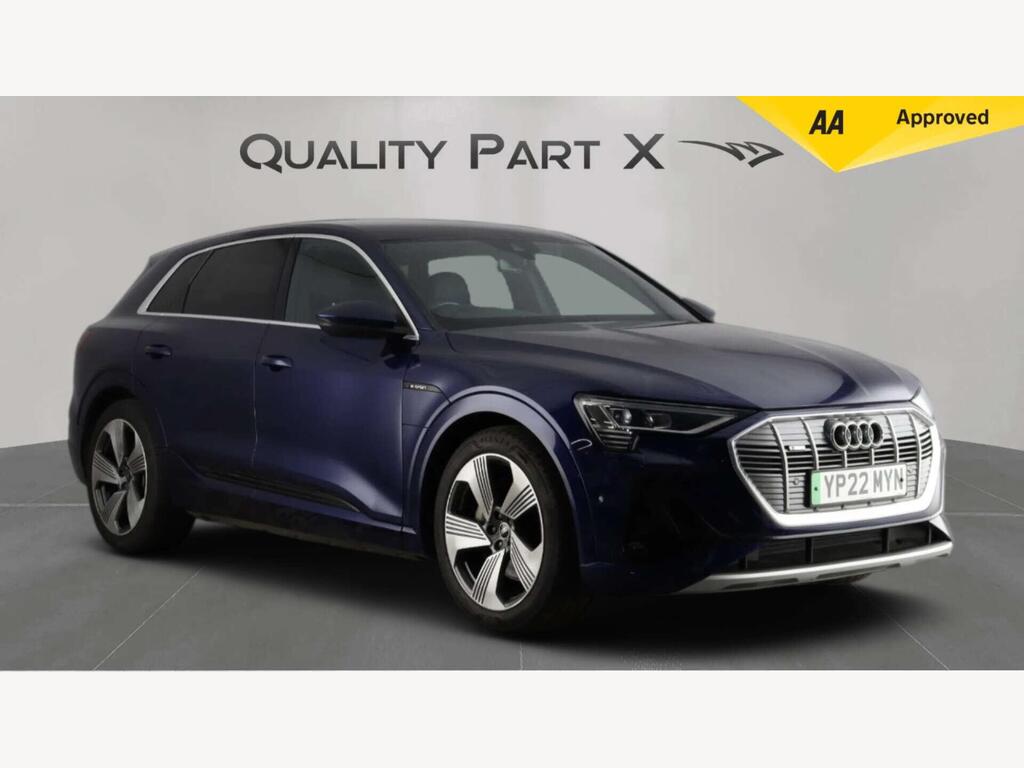Audi e-tron SUV 50 S line Auto quattro 5dr 71.2kWh (11kW Charger)