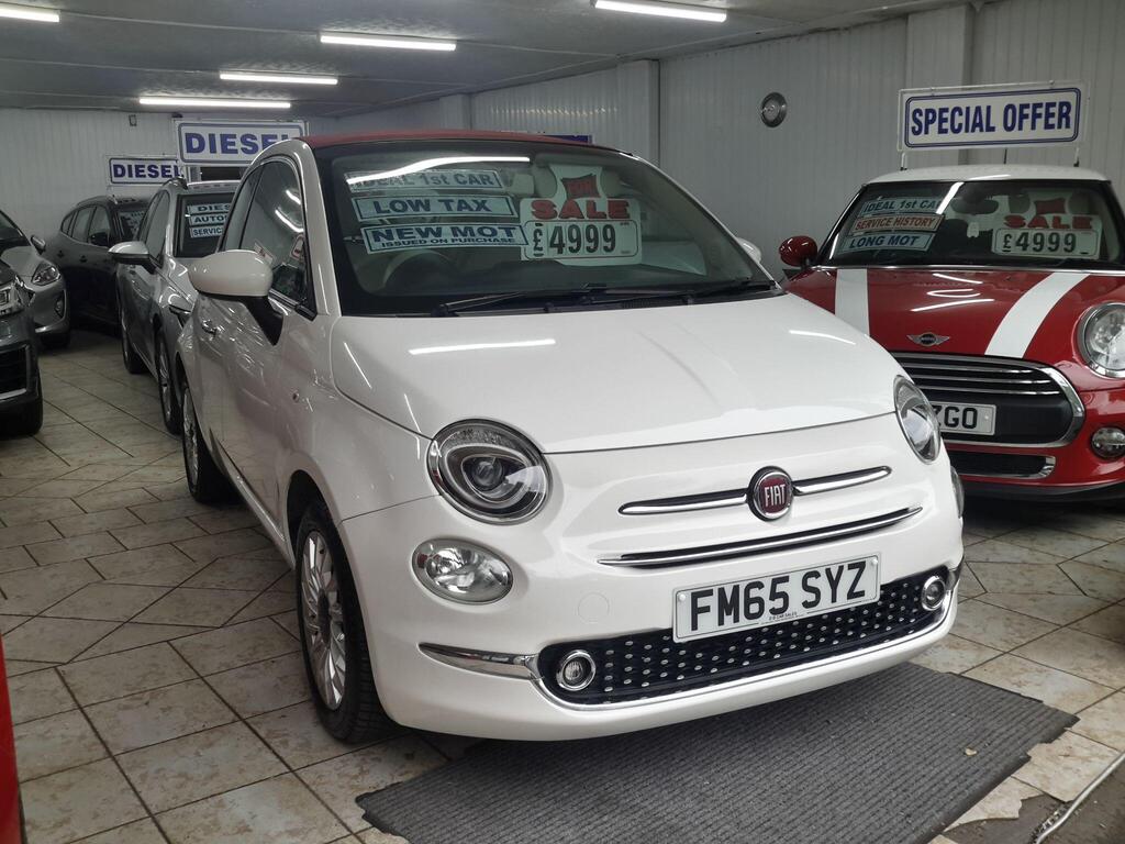Fiat 500C Convertible 1.2 ECO Lounge Euro 6 (s/s) 2dr