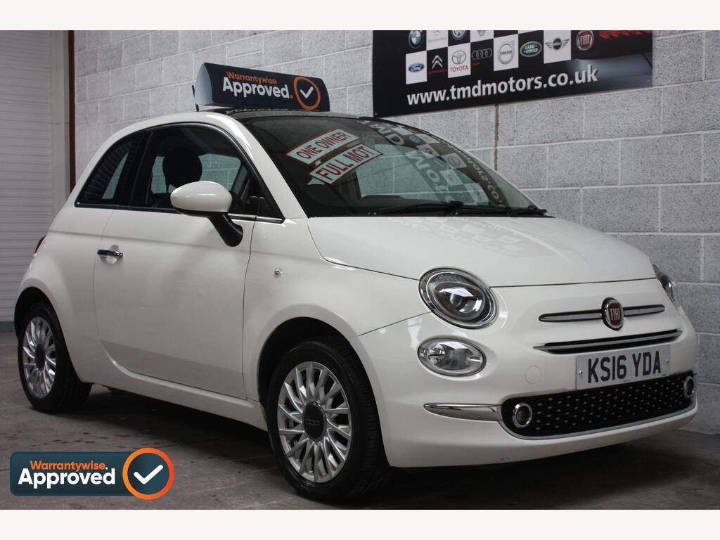 Fiat 500 Hatchback 1.2 Lounge Euro 6 (s/s) 3dr