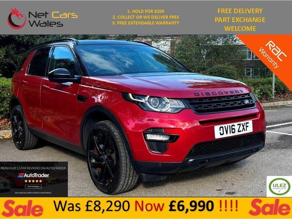 Land Rover Discovery Sport SUV 2.0 TD4 HSE Black Auto 4WD Euro 6 (s/s) 5dr
