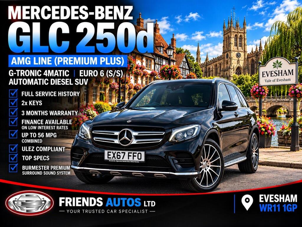 Mercedes-Benz GLC SUV 2.1 GLC250d AMG Line (Premium Plus) G-Tronic 4MATIC Euro 6 (s/s) 5dr