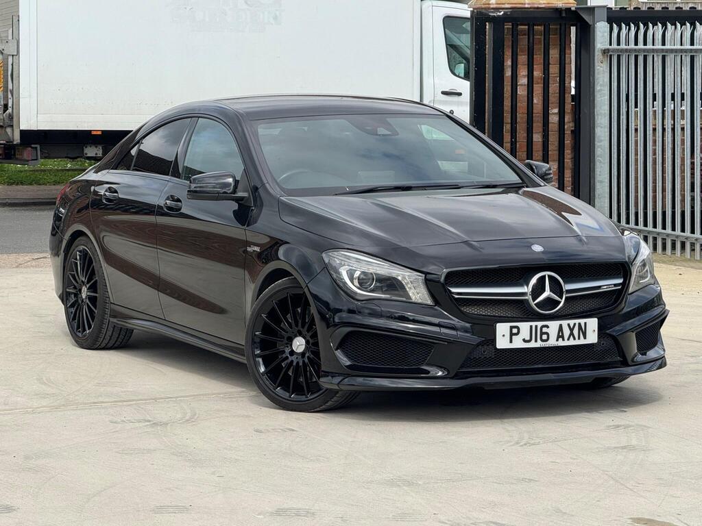 Mercedes-Benz CLA Saloon 2.0 CLA45 AMG Coupe SpdS DCT 4MATIC Euro 6 (s/s) 4dr