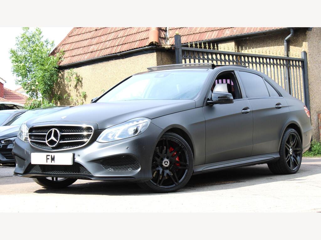 Mercedes-Benz E Class Saloon 3.0 E350 V6 BlueTEC AMG Night Edition (Premium) G-Tronic+ Euro 6 (s/s) 4dr