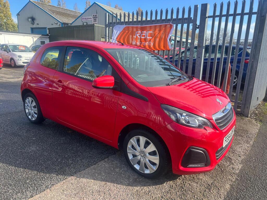 Peugeot 108 Hatchback 1.0 VTi Active Euro 5 3dr Euro 5