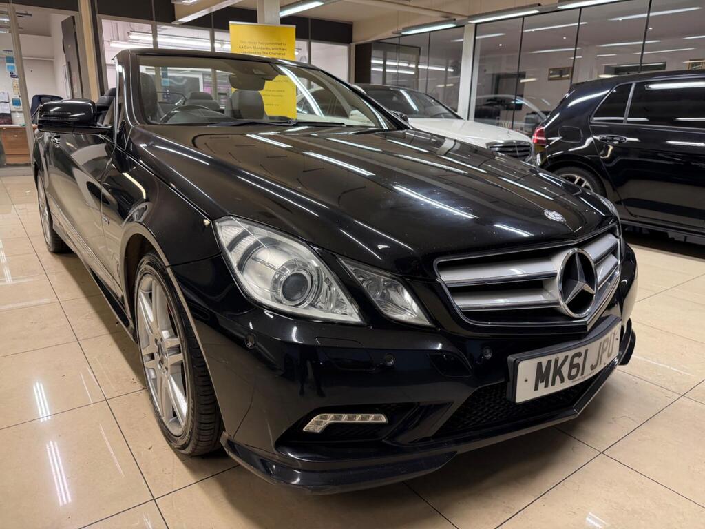 Mercedes-Benz E Class Convertible 2.1 E220 CDI BlueEfficiency Sport Edition 125 Cabriolet G-Tronic+ Euro 5 (s/s) 2dr