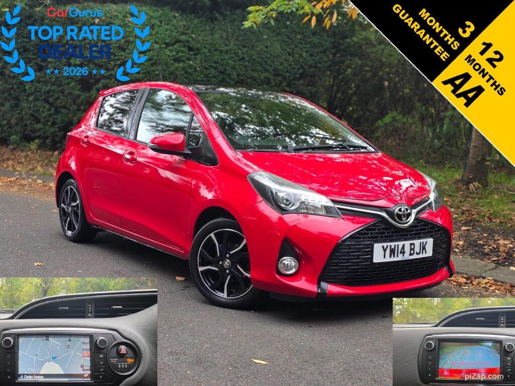 Toyota Yaris Hatchback 1.33 Dual VVT-i Sport Euro 5 5dr Euro 5