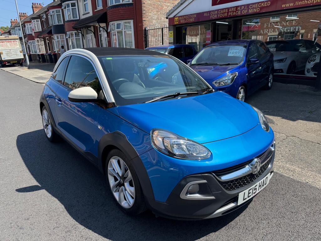 Vauxhall ADAM Hatchback 1.0i Turbo ecoFLEX ROCKS AIR Euro 6 (s/s) 3dr