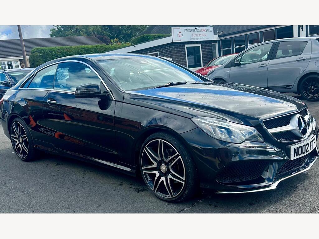 Mercedes-Benz E Class Coupe 3.0 E350d V6 BlueTEC AMG Line (Premium) G-Tronic+ Euro 6 (s/s) 2dr