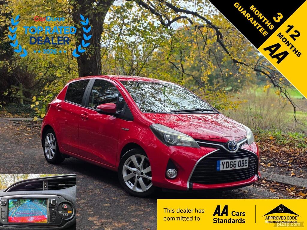 Toyota Yaris Hatchback 1.5 VVT-h Excel E-CVT Euro 6 5dr (15in Alloy)