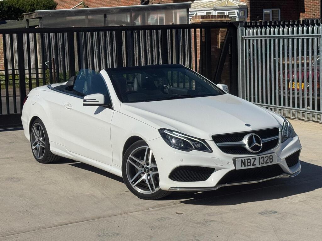 Mercedes-Benz E Class Convertible 2.0 E200 AMG Line Cabriolet G-Tronic+ Euro 6 (s/s) 2dr