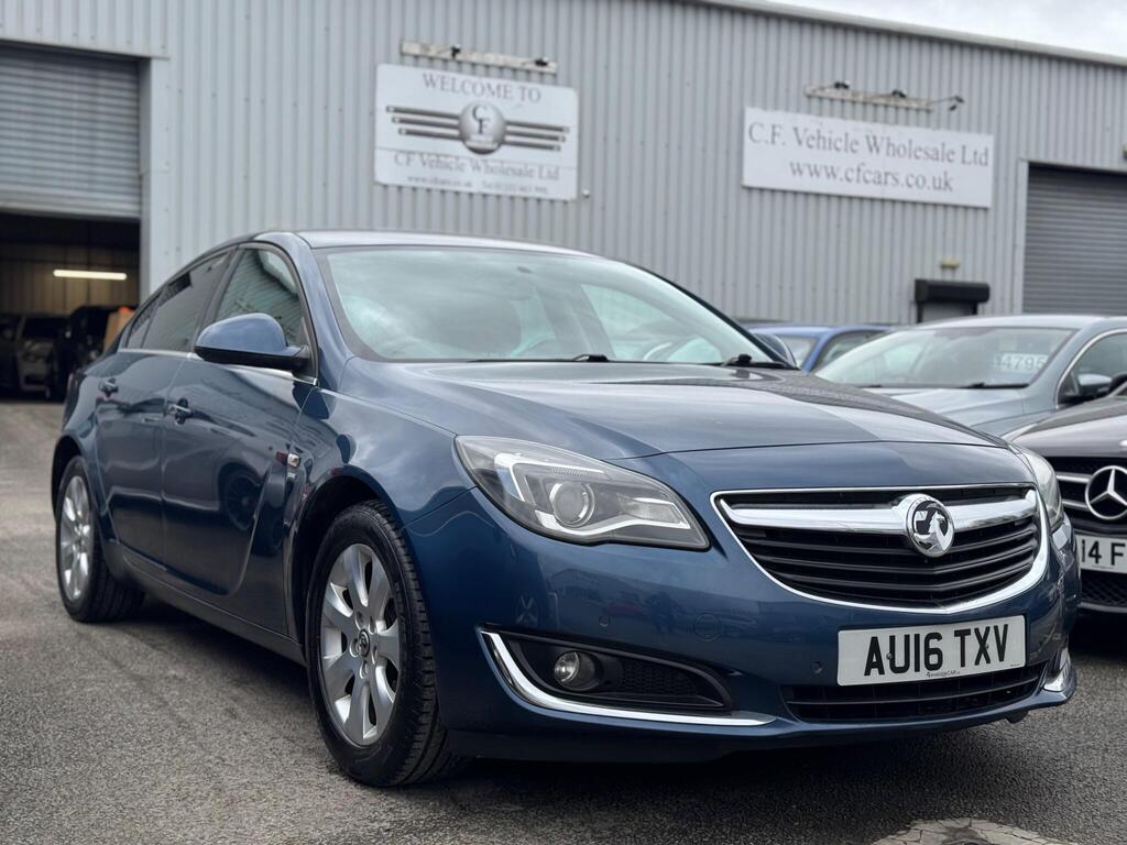 Vauxhall Insignia Hatchback 1.6 Turbo D BlueInjection SRi Nav Grand Sport Euro 6 (s/s) 5dr