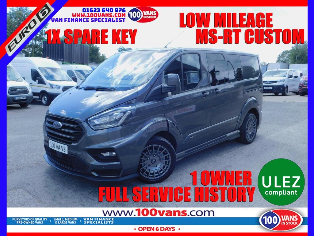 Ford Transit Custom Combi Van 2.0 320 EcoBlue MS-RT Crew Van Auto L1 H1 Euro 6 (s/s) 5dr