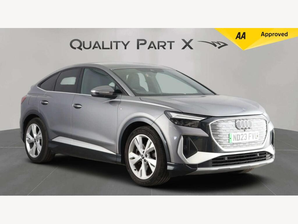 Audi Q4 e-tron SUV 40 S line Sportback Auto 5dr 82kWh