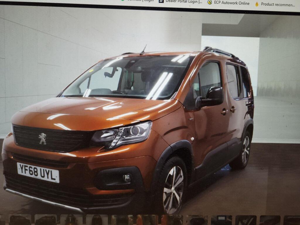 Peugeot Rifter MPV 1.5 BlueHDi GT Line Standard MPV EAT Euro 6 (s/s) 5dr