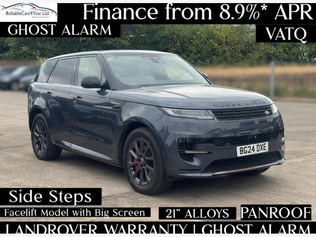 Land Rover Range Rover Sport SUV 3.0 P460e 38.2kWh Dynamic SE Auto 4WD Euro 6 (s/s) 5dr