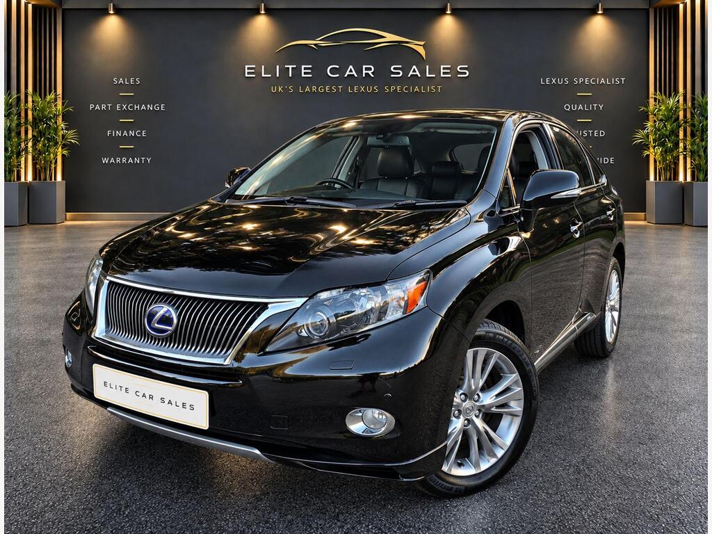 Lexus RX SUV 3.5 450h V6 Advance CVT 4WD Euro 5 (s/s) 5dr (Pan Roof)