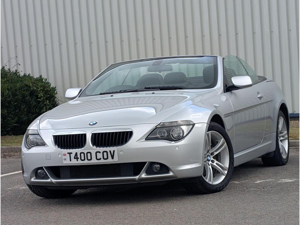 BMW 6 Series Convertible 3.0 630i Sport Auto Euro 4 2dr