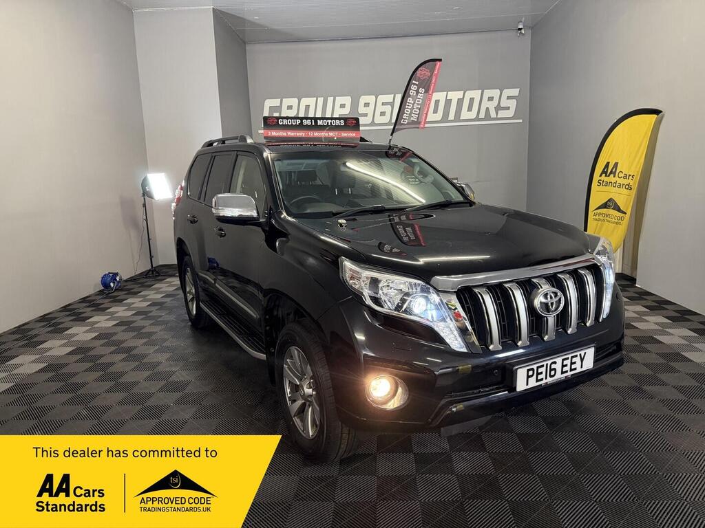 Toyota Land Cruiser SUV 2.8D Icon Auto 4WD Euro 6 5dr (7 Seats)