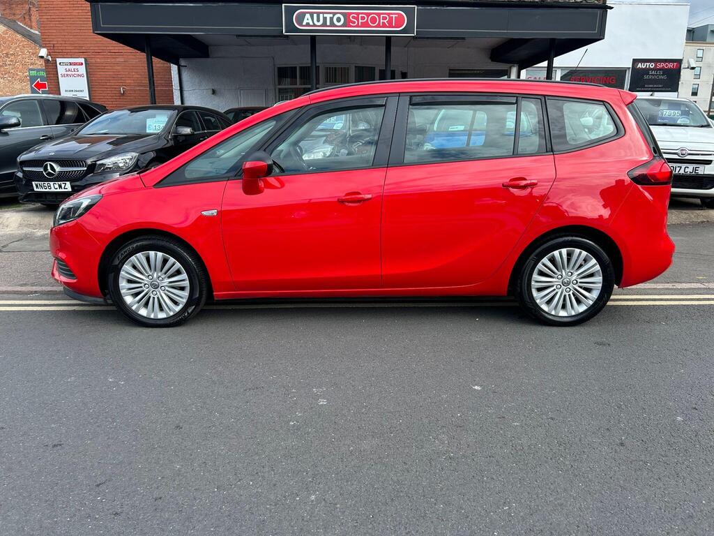 Vauxhall Zafira Tourer MPV 1.4i Turbo Design Euro 6 5dr