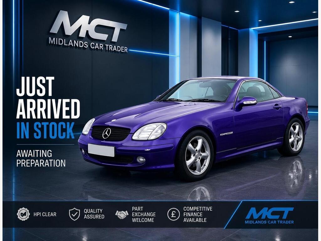 Mercedes-Benz SLK Convertible 2.3 SLK230 Kompressor 2dr