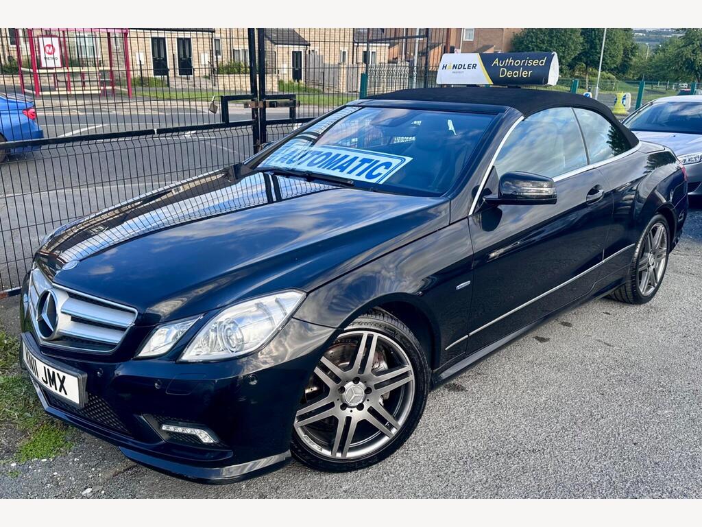 Mercedes-Benz E Class Convertible 2.1 E250 CDI BlueEfficiency Sport Cabriolet Tiptronic Euro 5 2dr