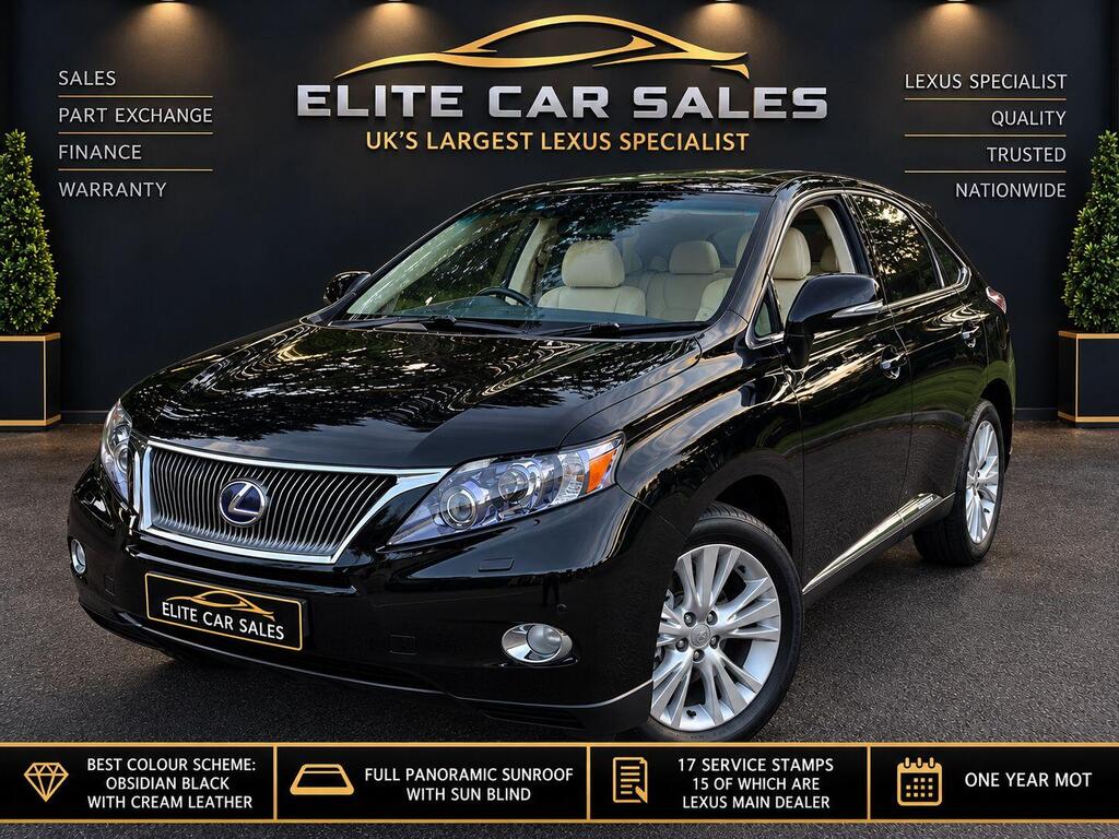 Lexus RX SUV 3.5 450h V6 SE-I CVT 4WD Euro 5 (s/s) 5dr