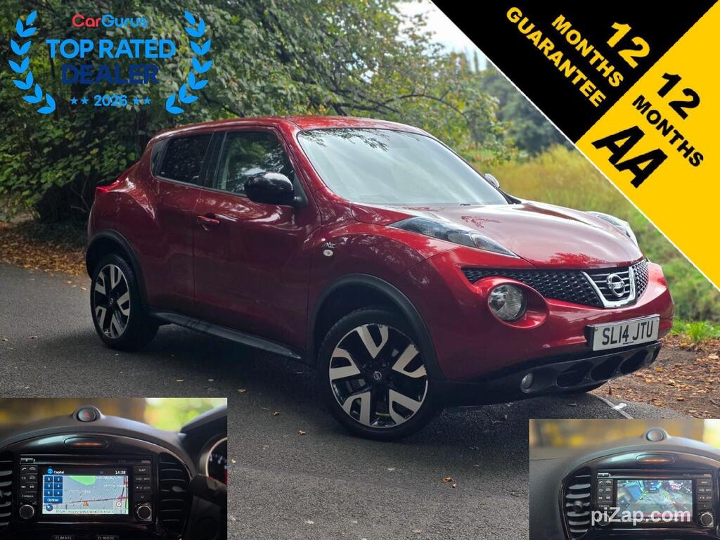 Nissan Juke SUV 1.6 n-tec Euro 5 5dr (17in Alloy)