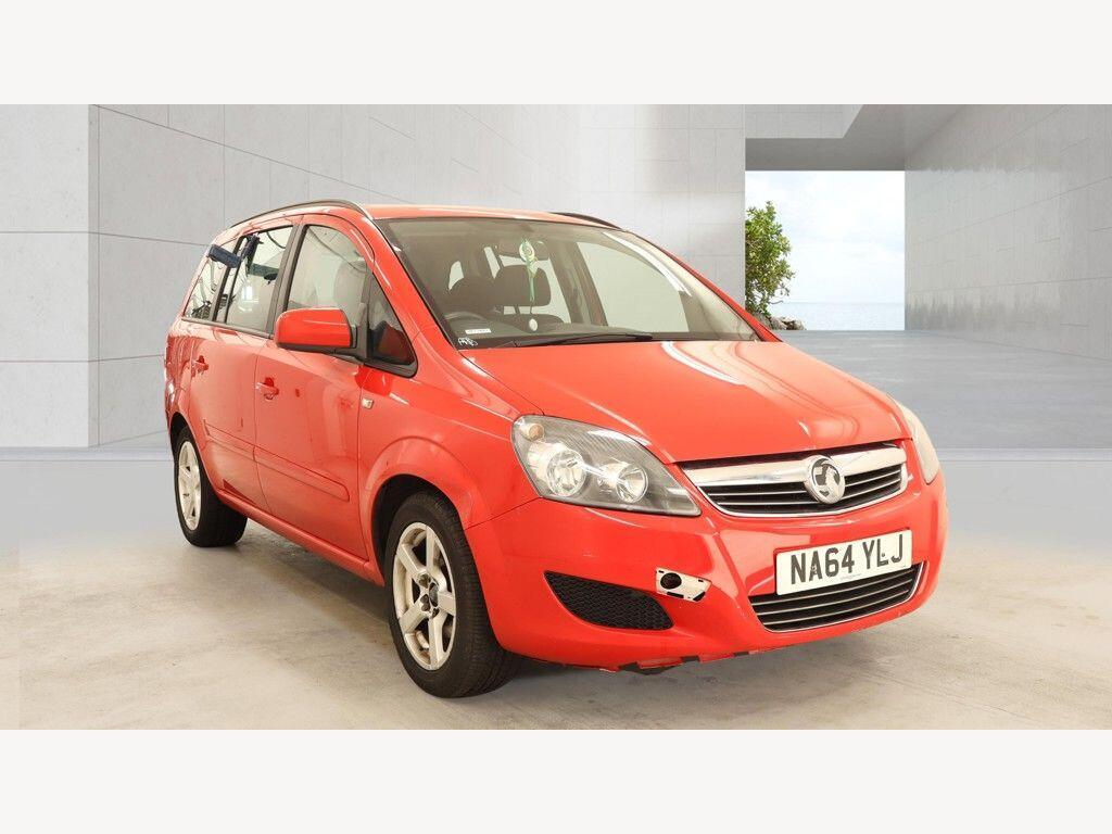 Vauxhall Zafira MPV 1.8 16V Exclusiv Euro 5 5dr