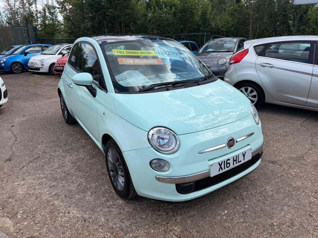 Fiat 500 Hatchback 1.2 Lounge Euro 6 (s/s) 3dr