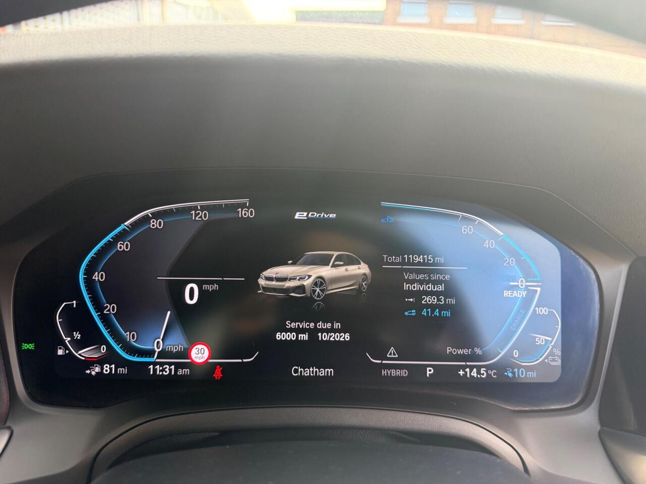 2022 BMW 3 Series 2.0 330e 12kWh M Sport Pro Edition Auto xDrive Euro 6 (s/s) 4dr, photo 20