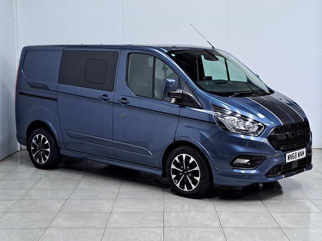 Used Ford Transit Custom Combi Van 2.0 310 Ecoblue Sport Crew Van Auto L1  H1 Euro 6 (S/s) 6dr (5 Seat) in Wetherby, West Yorkshire