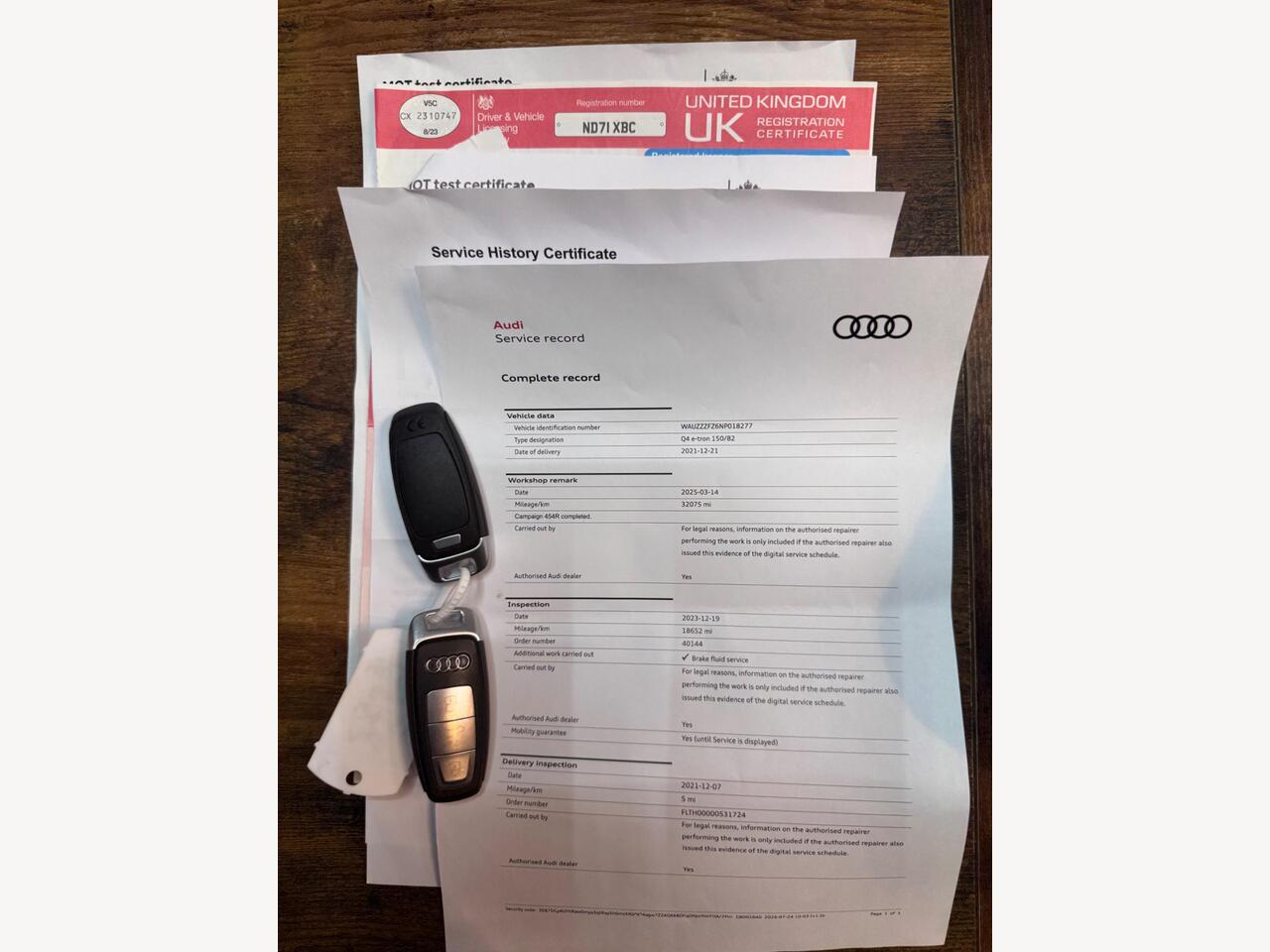 2021 Audi Q4 e-tron 40 S line Auto 5dr 82kWh
