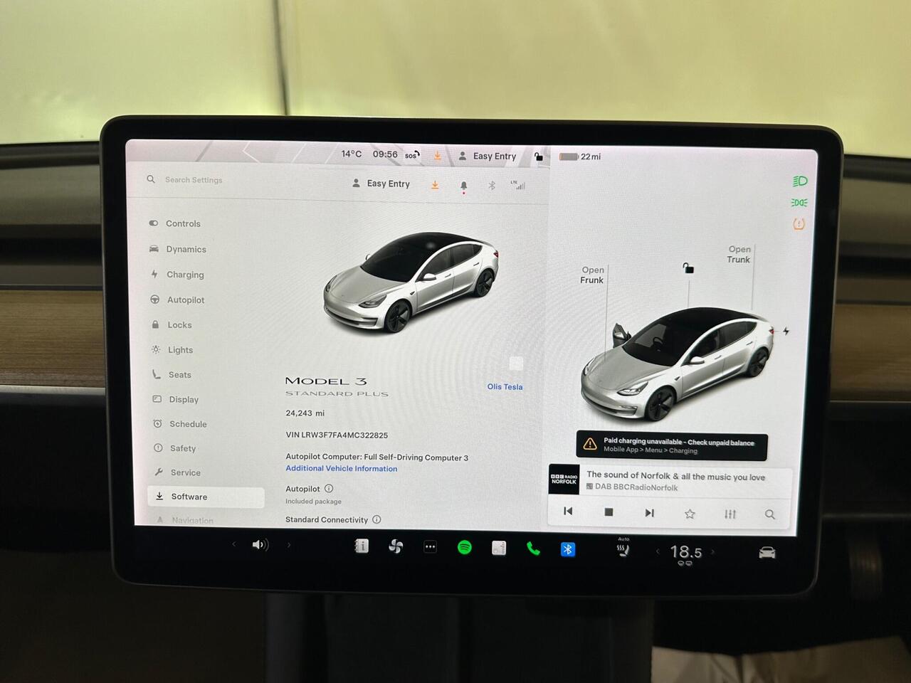 Tesla Model 3 MA71ZTX