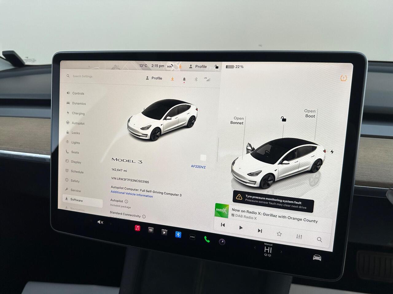 Tesla Model 3 AF22DVZ
