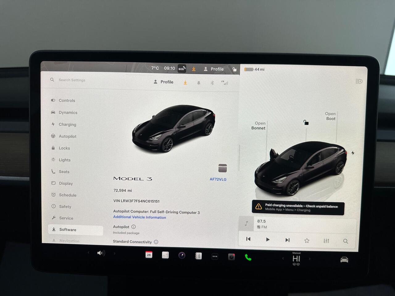 Tesla Model 3 AF72VLG