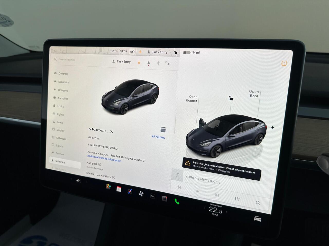 Tesla Model 3 AF72UWA