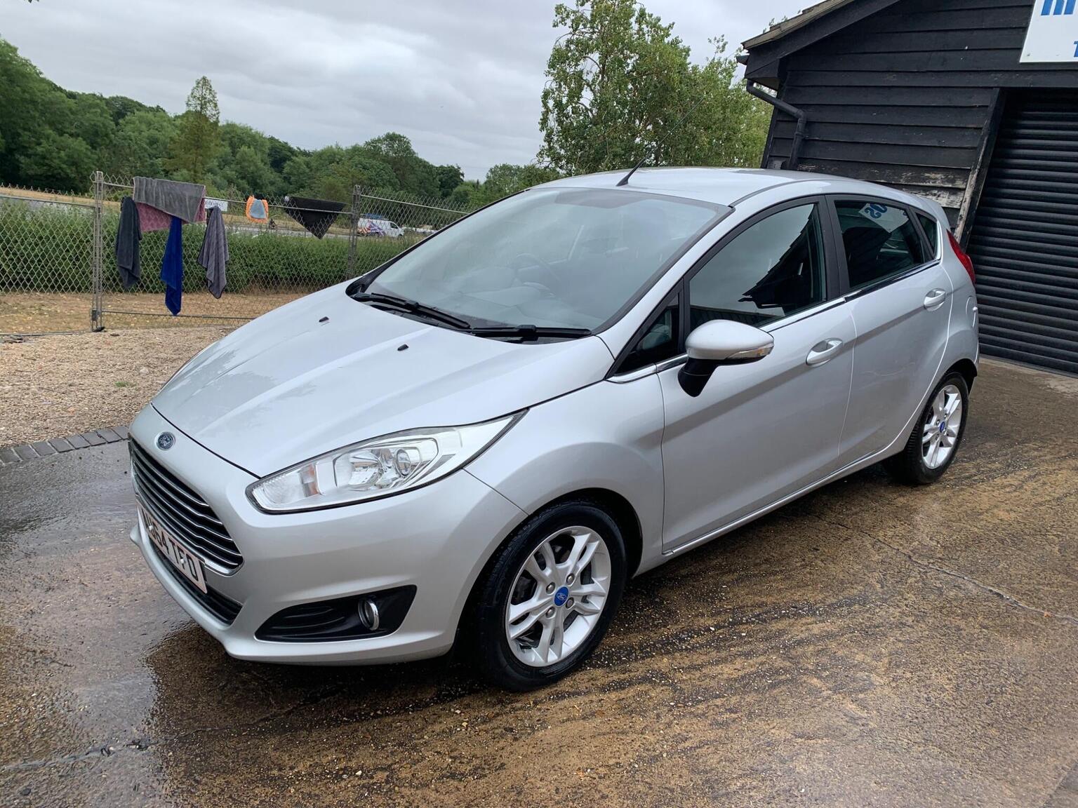 2014 FORD FIESTA 1.25 ZETEC EURO 5 5DR GOOD PRICE 88.2 MONTHLY PAYMENT HP 4,500... photo