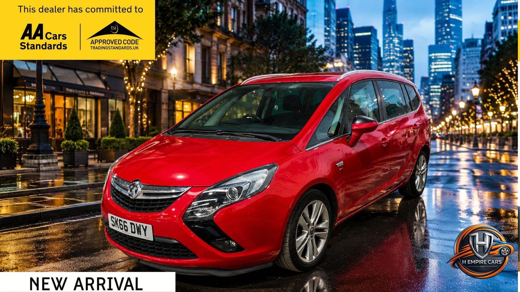 2016 Vauxhall Zafira Tourer