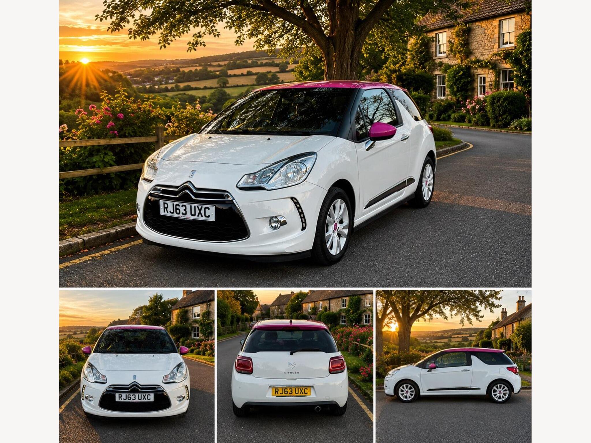2014 Citroen DS3 DStyle Pink