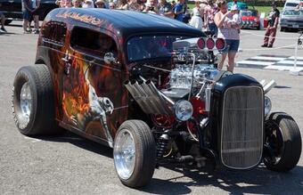 1956 Ford Anglia Hot Rod 6.6 Big Block 402 cubic inch 1200Bhp